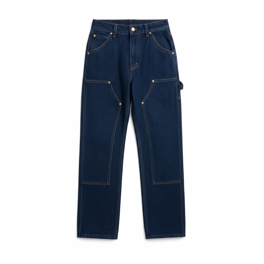 Long Pants Carpenter Double Knee Biru Navy