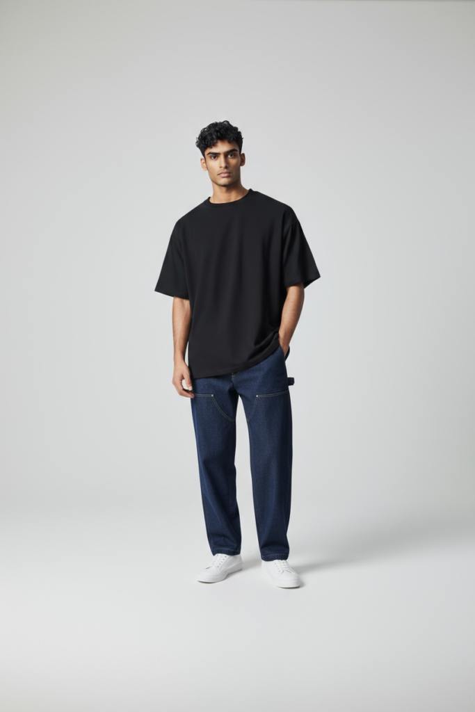Long Pants Carpenter Double Knee Biru Navy
