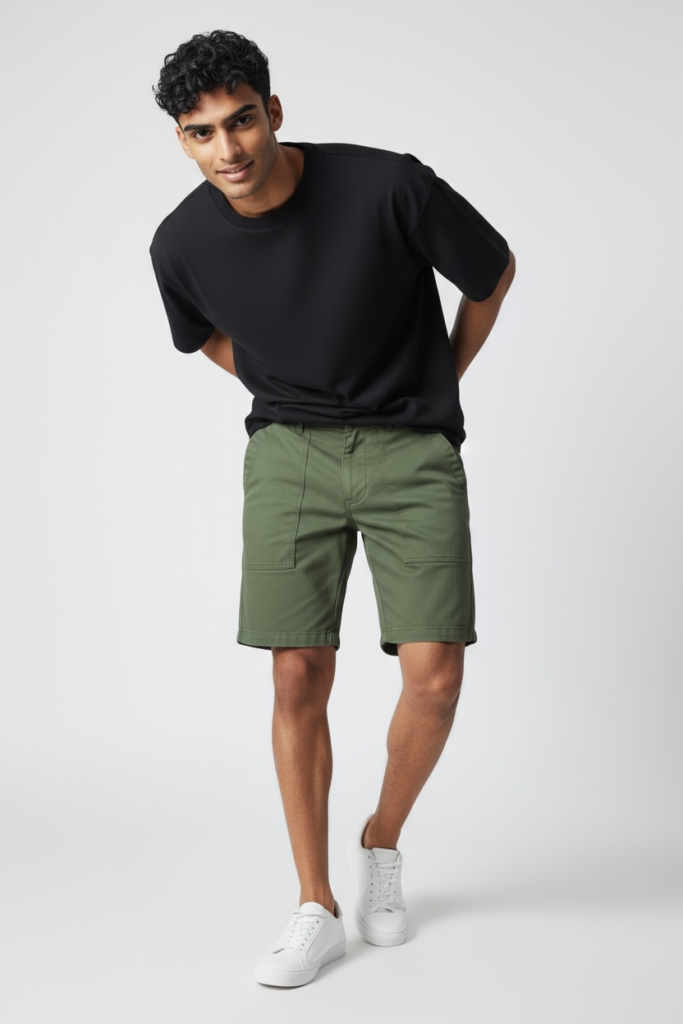 Short Pants Chino – Army