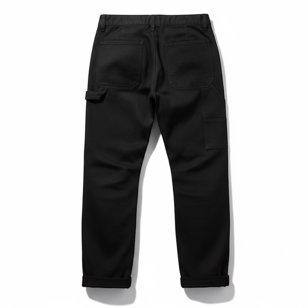Carpenter Regular Fit – Hitam